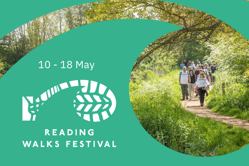 Reading Walks Festival flyer